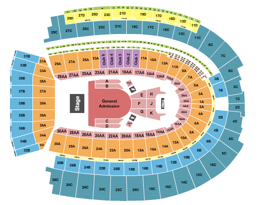 Ohio Stadium Twenty One Pilots Seating Chart